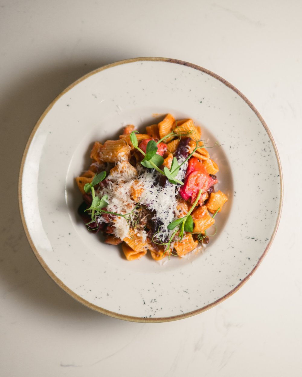 Rigatoni Amatriciana Mari e Monti